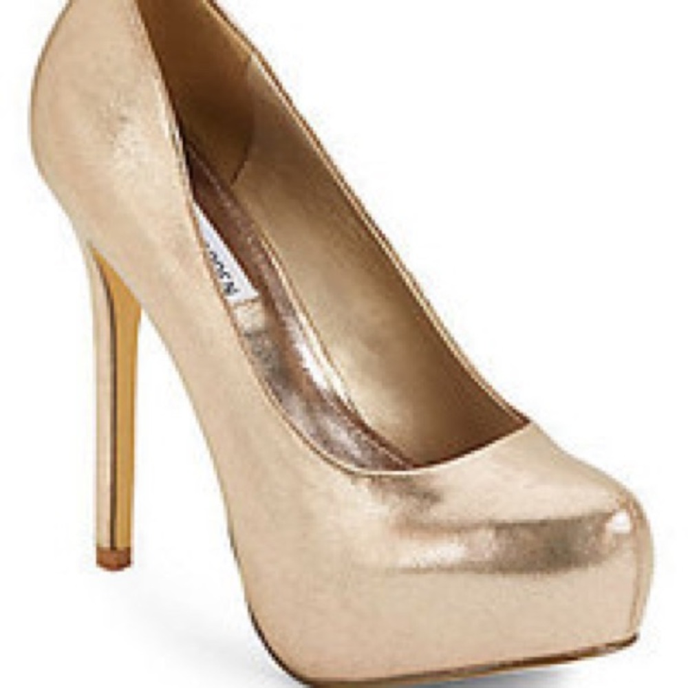 Nala Dusty gold heels
